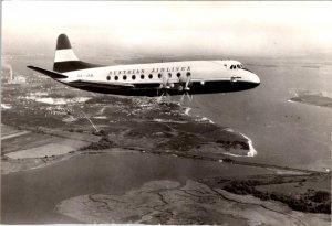 RPPC, Austria  AUSTRIAN AIRLINES Airplane In Midair Flight 4X6 Aviation Postcard