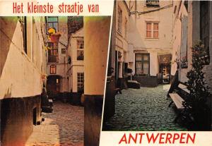 BG12045 het kleinste straatje van   antwerpen anvers belgium