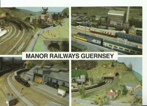 Channel Islands Postcard - Guernsey - Manor Railways, Sausmarez Manor Ref 10244A