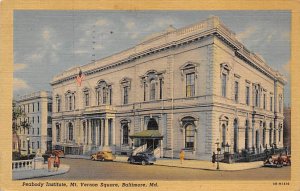 Peabody Institute Baltimore, Maryland MD Postcards