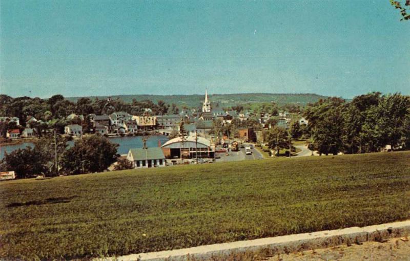 Machias Maine Scenic View Vintage Postcard JA4741436