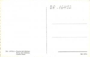 BR16492 Avila Puerta del alcazar   spain