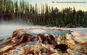 WY - Yellowstone Nat'l Park. Punch Bowl Spring