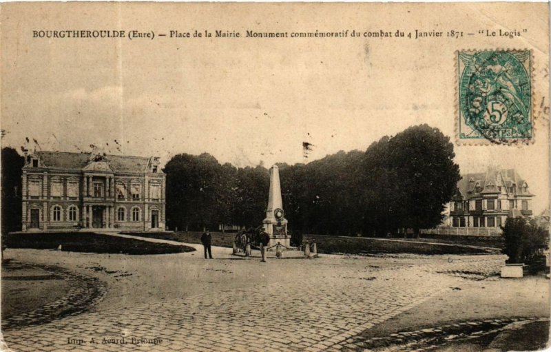 CPA BOURGTHEROULDE - Place de la Mairie (478114)