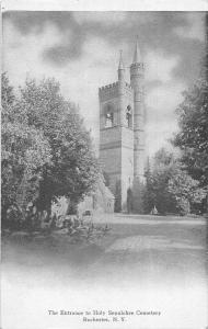 Rochester New York Holy Sepulchre Cemetery Stove Advertising Postcard J76500