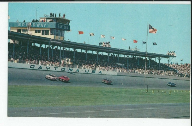 Early Daytona Race Track , Daytona, Florida Postcard