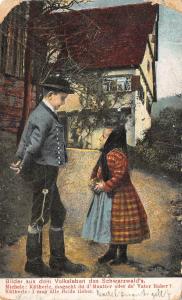 BR42077 Blider aus dem Volksleben des schwarzwald children enfant folklo germany