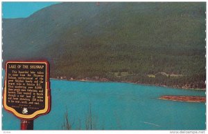 Scenic view of The Shuswap Lake,  Kamloops,  B.C,   Canada,  40-60s