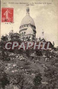 Paris Postcard Old Heart coronation and Saint Peter Square