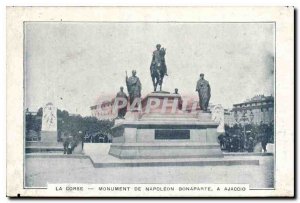 Postcard The Old Corese Monument Napoleon Bonaparte Ajaccio