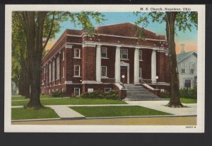 Ohio NAPOLEON M. E. Church Distributed by Shaff's Drug Stores ~ Linen