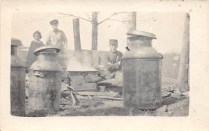 Maple Syrup Real Photo People Working Unused 