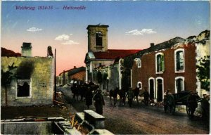 CPA Vigneulles-les-Hattonchatel - Hattonville - Rue - Ruines (1036923)