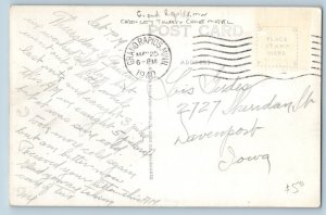 1940 Cabin City Tourist Court Motel Grand Rapids MN RPPC Photo Vintage Postcard