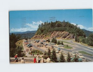 Postcard Newfound Gap Parking Area Great Smoky Mountains National Park