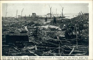 WWI Great Halifax Explosion Nova Scotia NS Devastation Disaster Vintage PC