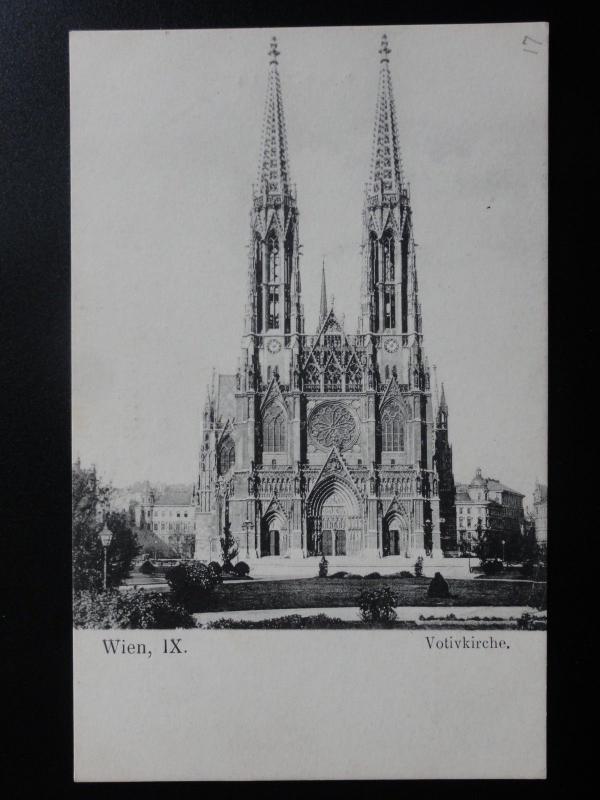 Austria: WEIN lX Vienna, Votivkirche c1906 - Old Postcard