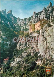 Postcard Modern Montserrat Monastery