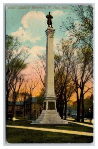 Soldier's Monument St Paul Minnesota MN UNP DB Postcard O20