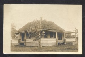 RPPC TURNEY MISSOURI HALE RESIDENCE HOME VINTAGE REAL PHOTO POSTCARD