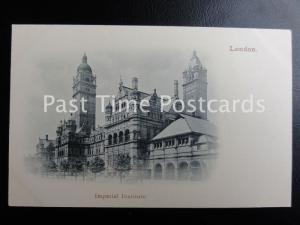 c1902 - Imperial Institute, London - Undivided Back