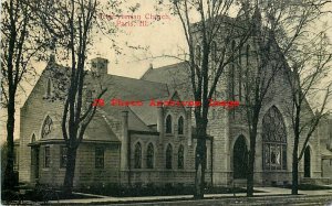 IL, Paris, Illinois, Presbyterian Church, Exterior View, BH Grimes Pub