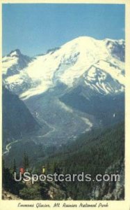 Emmons Glacier & Mountain, Sourdough Trail - Mt. Rainier National Park, Washi...