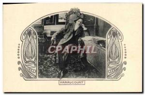 Old Postcard Haraucourt