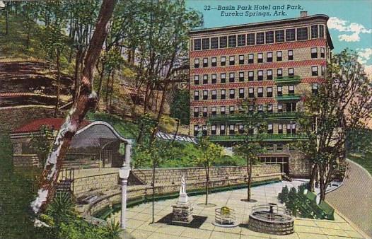 Basin Park Hotel And Park Eureka Springs Arkansas