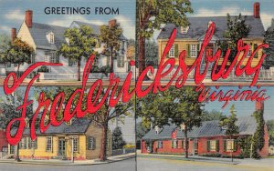 Fredericksburg, Virginia, Greetings From Fredericksburg, AA371-1