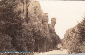 Postcard RPPC Wonderland of Rocks Arizona AZ