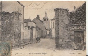 France Postcard - Jargeau - La Porte Madeleine L'Eglise - Ref 19626A
