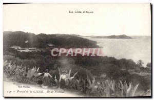 Old Postcard Presqu'ile de Giens 39ile Ile De Roubaud