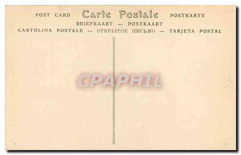 Old Postcard Auray Church Portal Saint Gildas