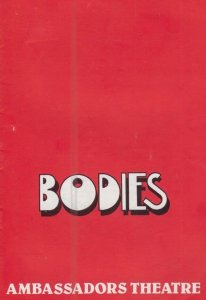 Bodies James Saunders Angela Down BBC War & Peace Gwen Watford Theatre Programme