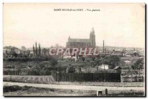 Saint Nicolas du Port - Vue Generale - Old Postcard