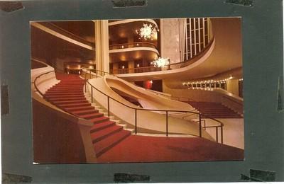 USA NY POSTCARD 26853 LINCOLN GRAND STAIRCASE METROPOLITA...