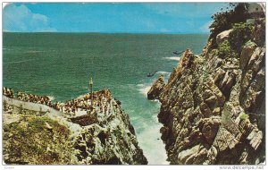 Divers on la Quebrada, ACAPULCO, Guerrero, Mexico, 40-60´s