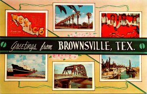 Texas Brownsville Greetings Multi View