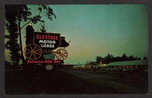 VA Old Stage Motel Hotel COLONIAL HEIGHTS VIRGINIA PC