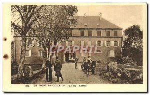 Old Postcard Mont Sainte Odile Entree Car has ane