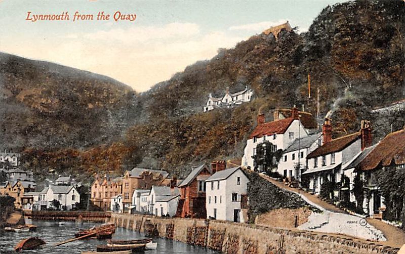 From the Quay Lynmouth United Kingdom, Great Britain, England Unused 