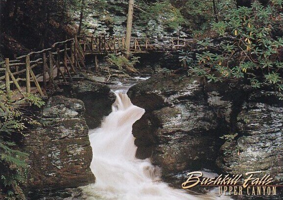 Pennsylvania Bushkill Bushkill Falls The Niagara Of Pennsylvania Upper Canyon
