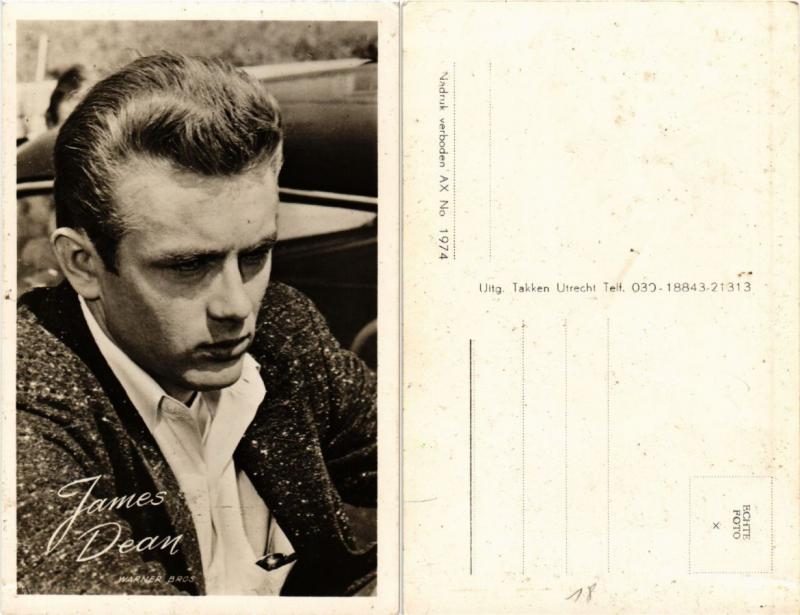 CPA AK JAMES DEAN Warner Bros. Film Star Cinema (464897)