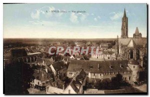 Old Postcard Senlis (Oise) General view