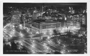 BR62440 sao paulo brasil panorama a noite real photo