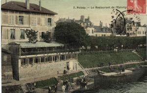 CPA AK POISSY-Le Restaurant de l'Esturgeon (260721)