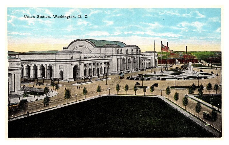 Postcard Washington DC -  Union Station