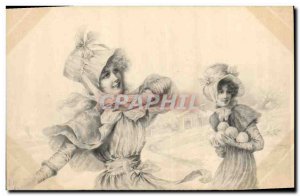 Old Postcard Fantasy Illustrator Women