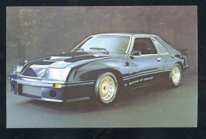 1979 FORD MUSTANG GT ENDURO CAR DEALER ADVERTISING POSTCARD MOTORSPORT